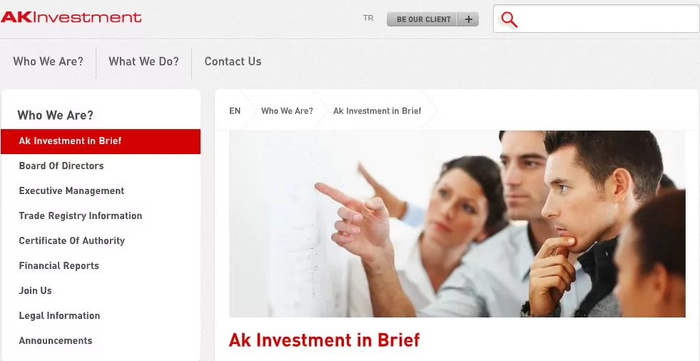 AK INVESTMENT AK INVESTMENT