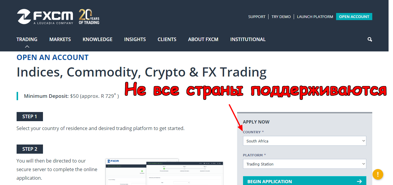 FXCM FXCM