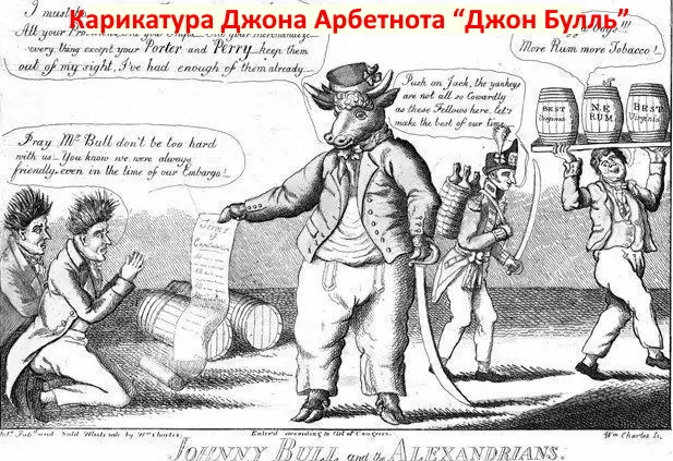 Джона Арбетнота Джон Булль Бики та ведмеді