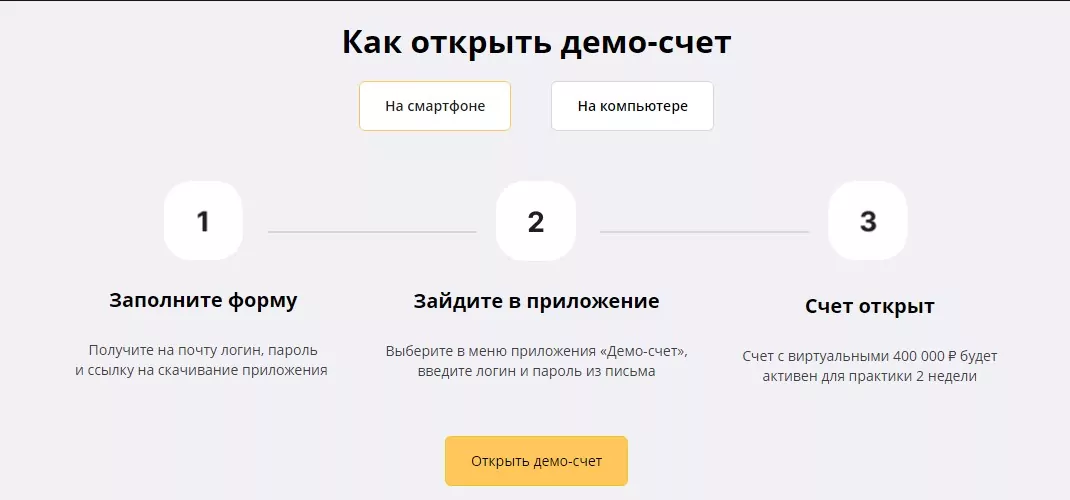 1524 демо счет Финам