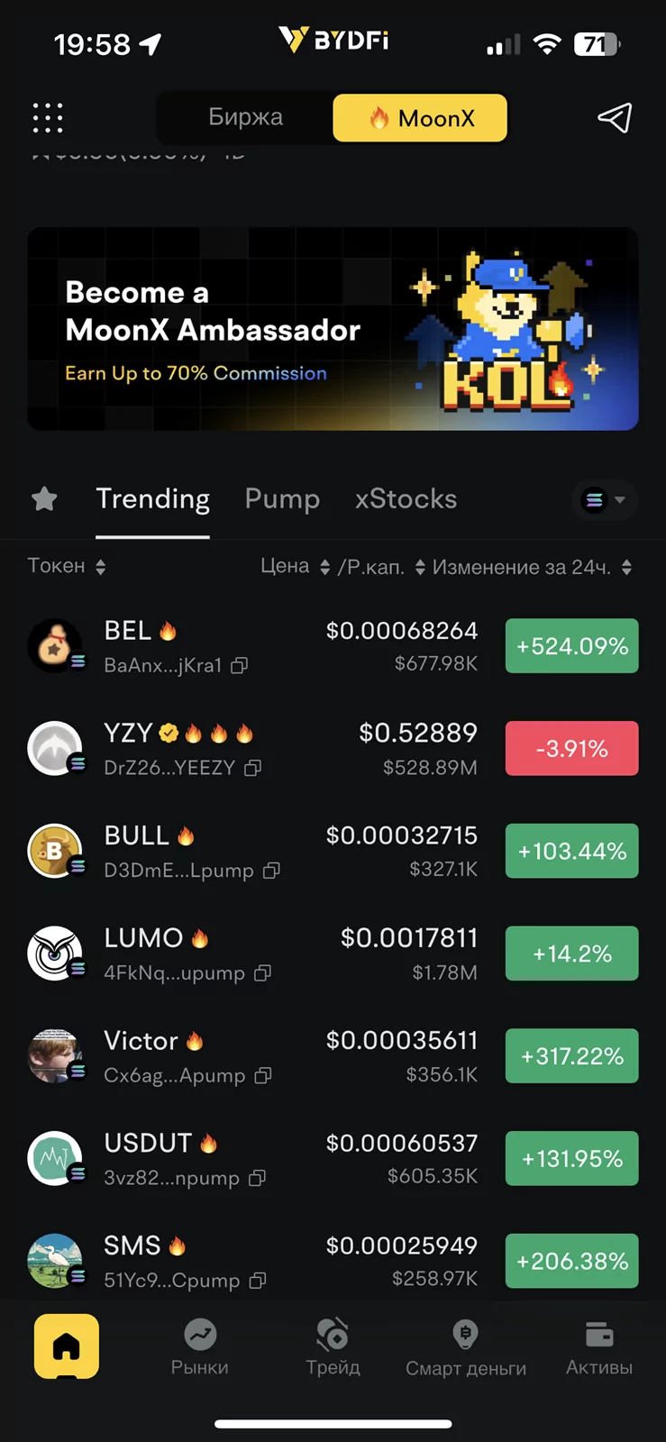 MoonX BYDFi MoonX BYDFi