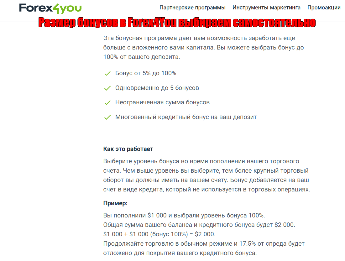 обзор компании Forex4you