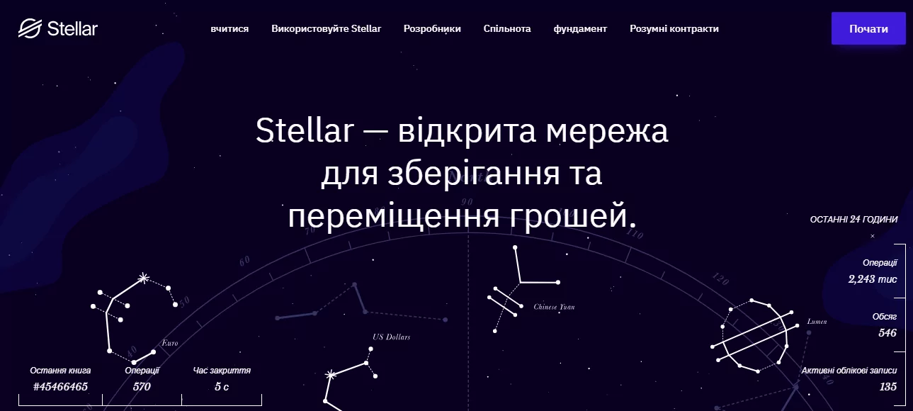 сайт Stellar