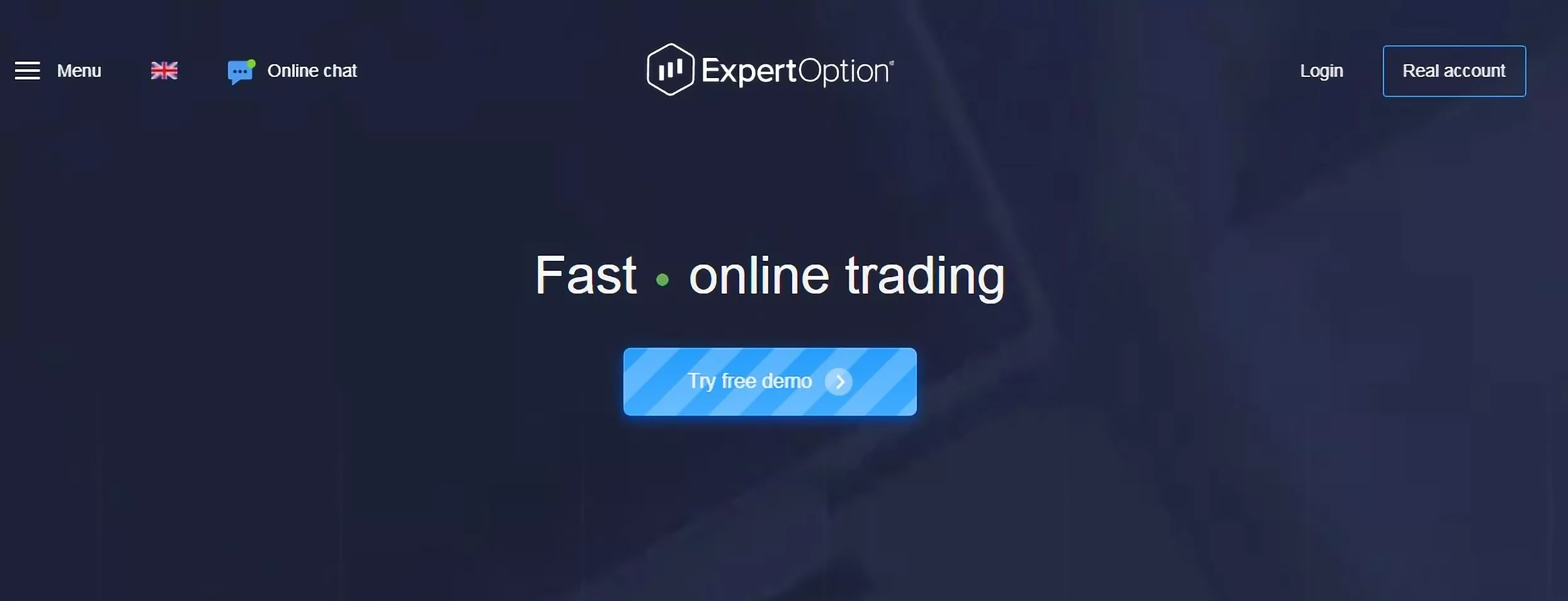 expertoption открыть демо счет