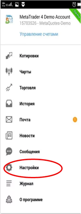 metatrader 4 настройка
